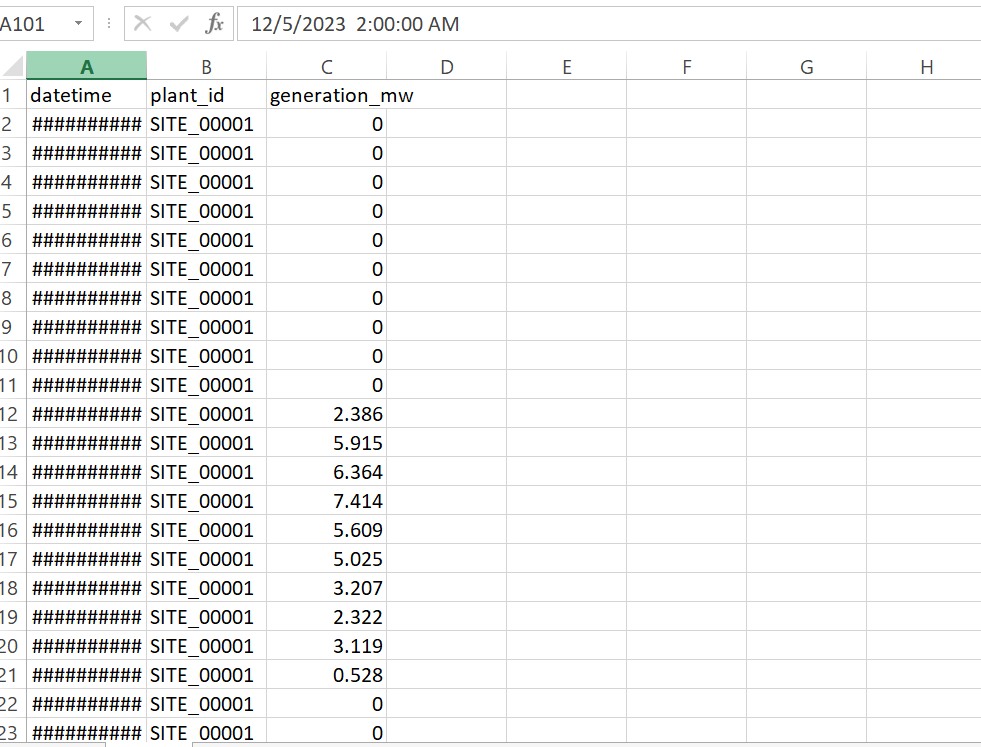 CSV Input